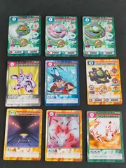 aca397 ベイブレード カード C.C.G キャラクターカードゲーム まとめ サラマリオンスパイラル 175　グリフォリオンシールド 174　シーボーグストーム 173　フォートレスディフェンス 185　ビクトリーシュート 178