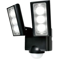 （まとめ買い）ELPA かんたん防犯ライト 乾電池式 2灯 700ルーメン ESL-312DC 【×3セット】