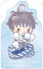 【中古】アクリルスタンド・アクリルパネル 乙骨憂太×ニャニィニュニェニョン 「呪術廻戦 0×サンリオキャラクターズ トレーディングアクリルマスコット」