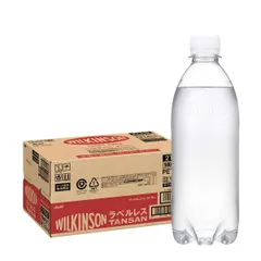 アサヒ ウィルキンソン タンサン ラベルレス 500ml×1ケース/24本