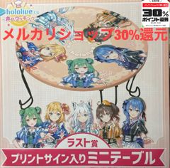 ホロライブ　一番くじ　ラストワン　ミニテーブル　ホロライブくじ