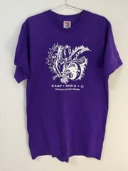 90'sTシャツ　FRUIT OF THE LOOM パープルカラーTシャツgirl scouts of the sierra nevada