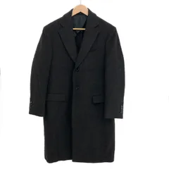 良好 LARDINI ラルディーニ チェスター コート サイズ:54 IM23192AE ブラック/ブラウン/ブルー ツイード ブークレ メンズ 　241005004362のサムネイル