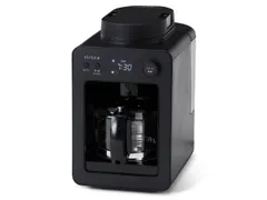 【新品・4営業日で発送】SIROCA シロカ SCA352 全自動コーヒーメーカー カフェばこ ガラスサーバー ブラック SC-A352(K) 全自動 ／ミル付き 