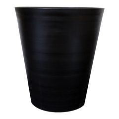 セラアート 植木鉢 黒色 尺鉢 1個 (10号) プラスチック鉢 おしゃれ マット スリット 多肉 塊根 大きい