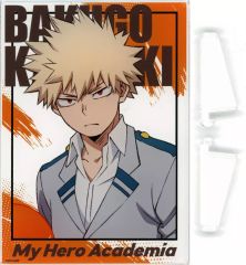【中古】アクリルスタンド・アクリルパネル 爆豪勝己 アクリルボード 「僕のヒーローアカデミア 雄英高校オープンスクール 放て!SMASHルーレット」 S賞