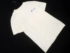 Champion チャンピオン ロゴ バックプリント Tシャツ sizeL/白 ■◆ メンズ
