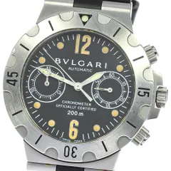 2024年最新】ブルガリ bvlgari ディアゴノ 自動巻き メンズ 腕時計 dg40bssd ブラック ブラックの人気アイテム - メルカリ