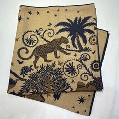 未使用品◎HERMESエルメス　カレジェアン/オルフェウスの魅力に誘われて/スカーフ/ストール/140