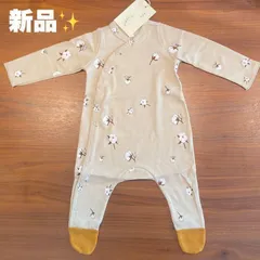 ❤️新品❤️organiczoo オーガニックズー コットンフラワー　ロンパース