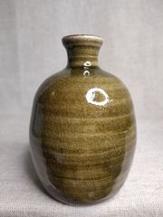 小峠丹山　小峠葛芳　掛花入れ　瀬戸釉油壺写 小峠丹山 小峠葛芳 掛花入れ 瀬戸釉油壺写 | Mercari