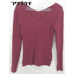 ◇ URBAN RESEARCH アーバンリサーチ 長袖 カットソー サイズFree レッド系 レディース 【中古】 【1002802214516】