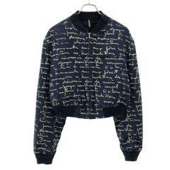 Dior HOMME ディオールオム 15SS クロップドサインブルゾン 563C419AH300 ネイビー 48のサムネイル
