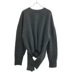 stein シュタイン EX FINE WOOL BELTED KNIT LS エクストラファインウールベルテッドニットセーター ST.195 グレー Sのサムネイル