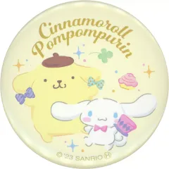 【中古】鏡・ミラー シナモロール＆ポムポムプリン 缶ミラー 「サンリオキャラクターズ×セブンイレブン」 対象お菓子購入特典