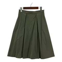 UNTITLED アンタイトル タックスカート size2/グリーン系