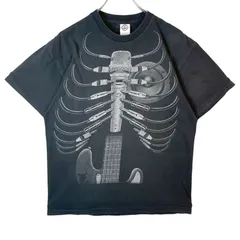 肋骨 ホネ Tシャツ ロンT XL 黒 90s 00s 両面プリント 2025年最新】肋骨 tシャツの人気アイテム - メルカリ