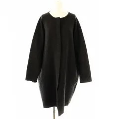 美品　ビアズリー　ダンボール Bigコート　フーディー　ロングコート　ネイビー 美品 ビアズリー ダンボール Bigコート フーディー ロングコート