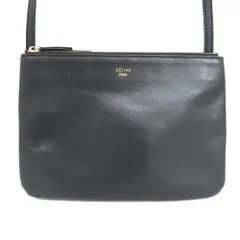 美品✨】 セリーヌ トリオ ラージ ショルダーバッグ 旧ロゴ