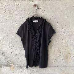 ナラカミーチェNARACAMICIE黒フリルトップス