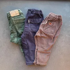 子供服　キッズパンツ３点セット販売　F.O.KIDS OCEAN&GROUND 90〜95サイズ　まとめ売り　ベビー