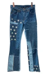 hysteric glamour kinky デニム　パッチワーク　フレア 星柄 2025年最新】hysteric glamour kinkyの人気アイテム - メルカリ