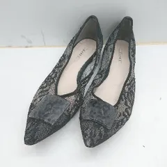 ◇ RANDA ランダ パンプス サイズ23.0 ブラック レディース E  【1406050076894】