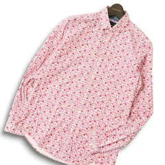 ZARA MAN ザラ マン 通年★ SLIM FIT 長袖 小花柄 総柄 ボタンダウン シャツ Sz.S メンズ