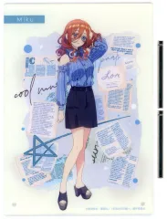 【三玖 特大パネル＆アクリルボード】一番くじ 五等分の花嫁 バストアップアクリルボード❗️中野三玖ウェディング】一番くじ