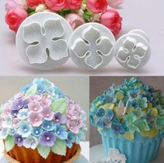 紫陽花ペーストカッター３点セット　PK0011