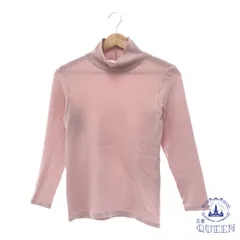 【訳アリ】 HOTMAGIC GUNZE ホットマジック グンゼ トップス カットソー ハイネック シンプル 長袖 レディース ピンク M キュプラ 901-9769 送料無料 古着