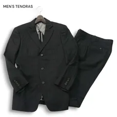 TENORAS ティノラス　 スーツ　上下セット　黒　ウール100% XL 楽天市場】展示品 ティノラス スーツ Sサイズ ストライプスーツ