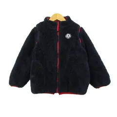 ユナイテッドアローズ ボアジャケット ジャンパー  リバーシブル アウター キッズ 男の子用 115サイズ ネイビー UNITED ARROWS 【中古】