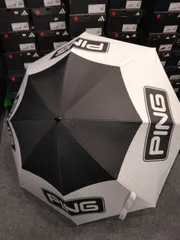 値下げしました⭐︎PING ツアーアンブレラ ホワイト/ブラック PING】ツアーアンブレラ (UNISEX) | PING（ピン） ｜【公式