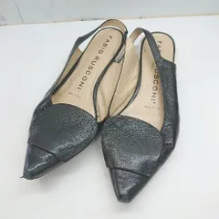 ◇ ◎ Fabio Rusconi ファビオルスコーニ パンプス サイズ37 ブラック系 レディース E  【1406050050726】