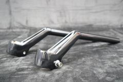 CBX純正 タイプ ハンドル 黒＋延長キット④/ バリオス2用 ZR250B