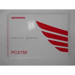 【送料無料】ホンダ　PCX150　取扱説明書