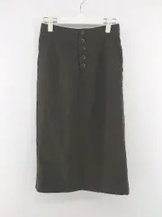 ◇ KBF ケービーエフ URBAN RESEARCH 膝下丈 タイト スカート サイズOne ブラウン系 レディース  【中古】 【1208170009956】