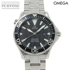 オメガ OMEGA シーマスター プロフェッショナル 300 2264 50 メンズ 腕時計 デイト ブラック クォーツ ウォッチ Seamaster 90232362