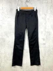 EDWIN エドウィン 定価6490円 ハタラクロ ストレート パンツ sizeXS/黒 ■■レディース