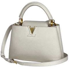 ルイ・ヴィトン Louis Vuitton カプシーヌ BB 2WAY ショルダーバッグ ハンドバッグ トリヨン スノー M55832 レディース 【中古】