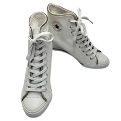 コンバース CONVERSE WEDGE 2 LINE-ZIP ウェッジ2 ラインジップ HI ハイカット スニーカー レディース CONVERSE：4 