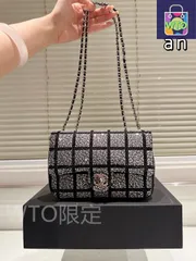 【今日特価】Chanel 四角い丸いバッグ（方胖子）