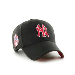 【新品・未使用】'47 6PANEL CAP (Yankees MVP) BLACK / RED フォーティーセブン 6パネルキャップ (ヤンキース エムブイピー) ブラック / レッド