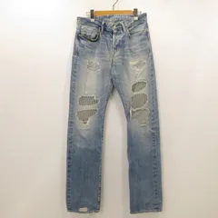 【姫路東店】 中古 HYSTERIC GLAMOUR | ヒステリックグラマー デニムパンツ 0253AP02 SP加工 ライトブルー サイズ：30 【107】