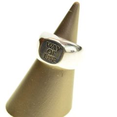 【RATS】SIGNET RING WAY OF LIFE Silver950リング