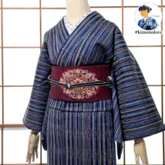 美品 正絹 着物 トールサイズ“華やかでいてほっこりする記憶”紬訪問着 U-14 美品 正絹 着物 トールサイズ“華やかでいてほっこりする記憶”紬