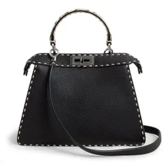 美品　FENDI ピーカブーセレリア レギュラー　レザーパイソン フェンディ ピーカブーレギュラー セレリア レザー×パイソン
