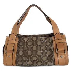 LANCEL(ランセル) ショルダーバッグ - グレーベージュ×ダークグレー×ライトブラウン レザー