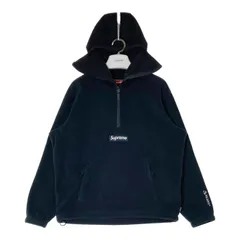 Supreme Polartec ブラックハーフジップフーディ Supreme × Polartec / シュプリーム × ポーラテック フェイス